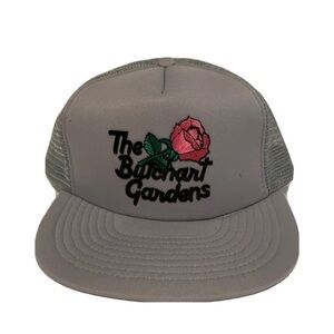 NEW The Butchart Gardens Victoria Canada Hat Rose Snapback